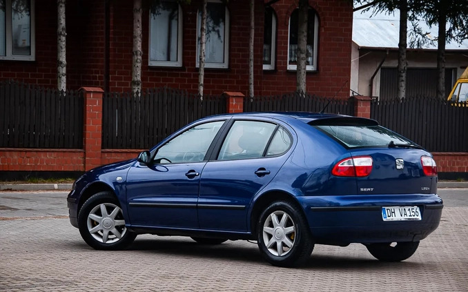 Seat Leon cena 10900 przebieg: 192000, rok produkcji 2004 z Ostrów Lubelski małe 667